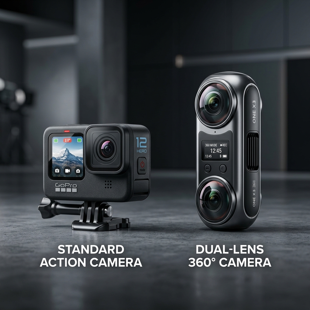Highly efficient Standard vs 360 Action Cameras optimized for performance in Index guide 2026.