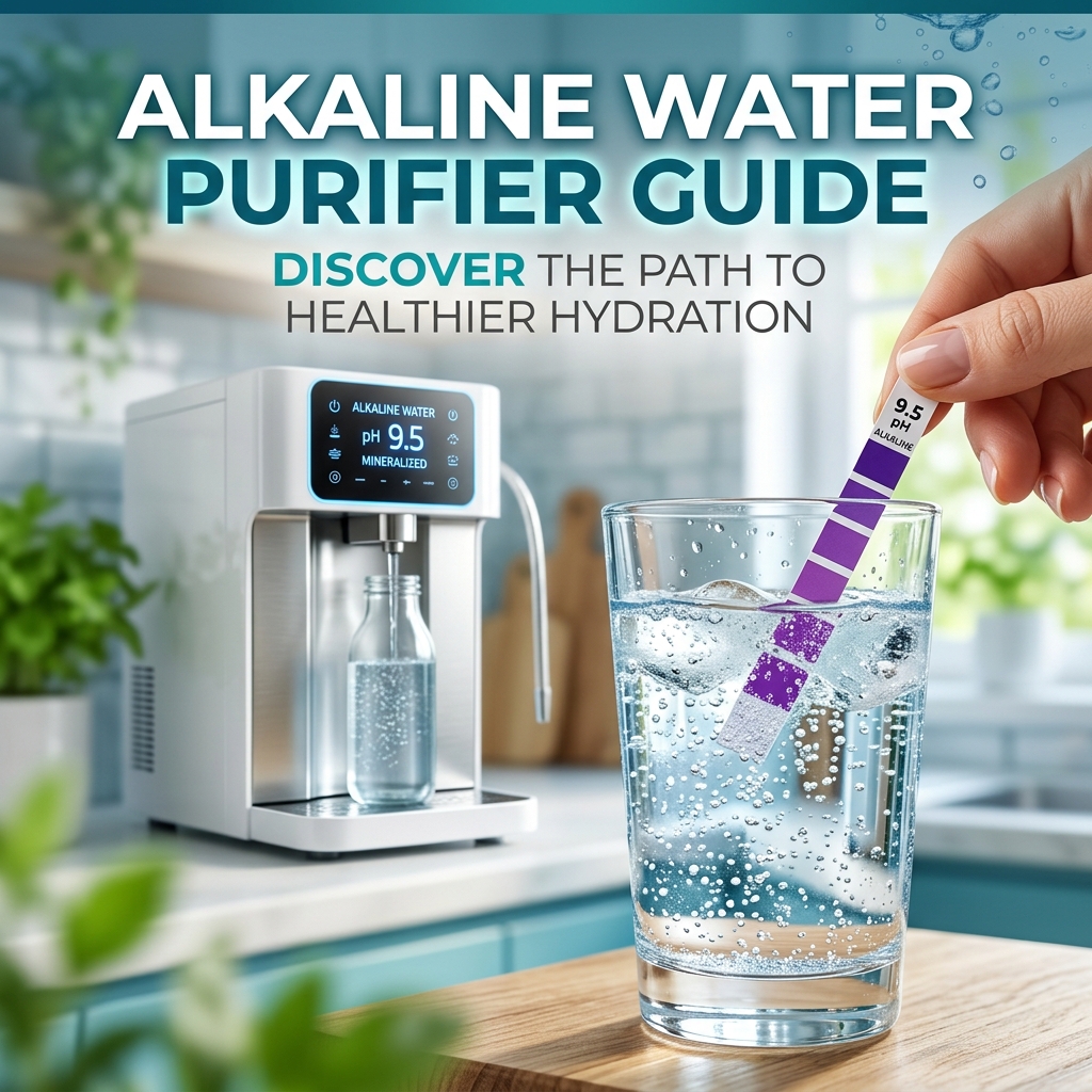 Complete guide to the best alkaline water purifiers in India for 2026, focusing on pH balance and health.