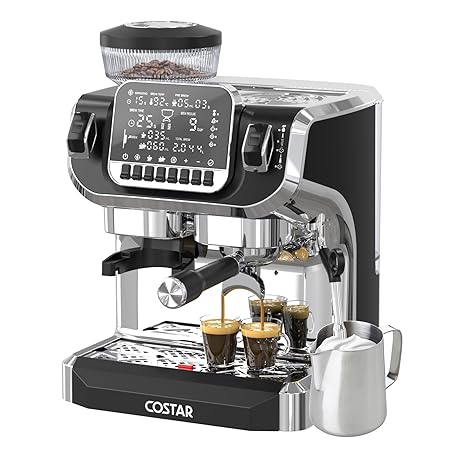 Highly efficient COSTAR Professional Espresso Machine with Grinder optimized for performance in Index guide 2026.